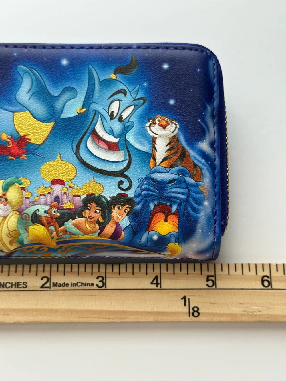 Loungefly Disney Aladdin “A Whole New World” Zip Around Wallet NWT